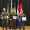 Militares do Exército Brasileiro se destacam em curso nos EUA