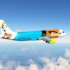 Azul e Disney divulgam a nova aeronave no Brasil: Pateta nas Nuvens